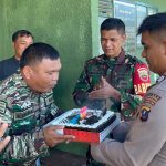 Dalam Suasana Kebersamaan, Enam Polsek Jajaran Polres Humbahas Kunjungi Koramil Ucapkan Selamat HUT TNI ke-80