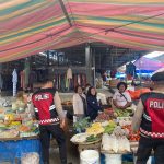Sat Samapta Polres Humbahas Gelar Patroli Perintis Presisi di Pasar Tumpah Lintongnihuta