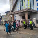 Polres Humbahas Gelar Patroli dan Pengamanan Ibadah Gereja dalam Rangka Minggu Kasih