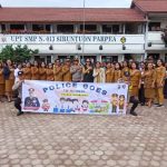 Polres Humbahas Tanamkan Disiplin dan Cinta Tertib Hukum Lewat Program Police Goes To School