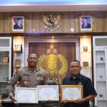Polres Humbahas Raih Tiga Piagam Penghargaan dari KPPN Balige.
