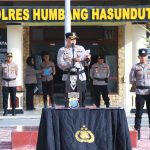 Empat Pejabat Utama Polres Humbahas Resmi Berganti, Kapolres Humbahas Pimpin Sertijab.