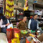 Sat Reskrim Polres Humbahas Cek Harga Beras di Pasar Doloksanggul