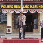 Jaga Situasi Tetap Kondusif, Kapolres Humbahas Beri Atensi Saat Pimpin Apel Pagi