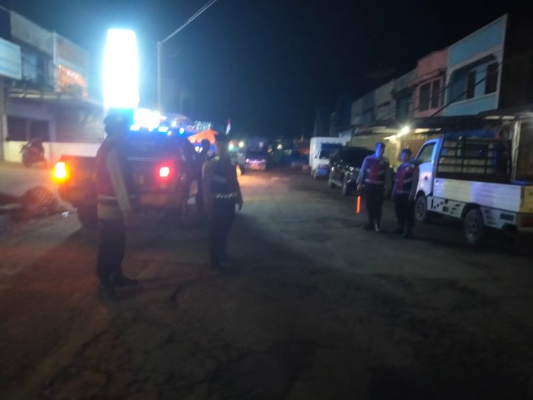 Sat Samapta Polres Humbang Hasundutan Laksanakan Patroli Rutin dan Pengaturan Lalu Lintas