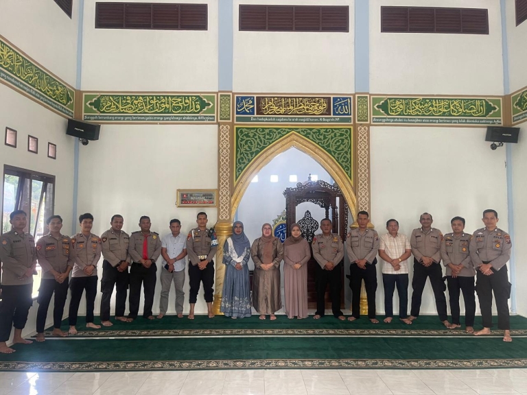 Binrohtal Jadi Rutinitas, Polres Humbahas Perkuat Pembinaan Mental Anggota