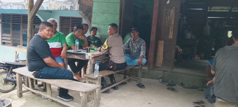 Cegah Kebakaran Hutan dan Lahan, Polsek Pakkat Tingkatkan Imbauan kepada Masyarakat
