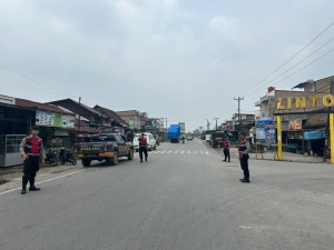 Sat Samapta Polres Humbang Hasundutan Laksanakan Patroli Perintis Samapta, Cegah Premanisme dan Karhutla