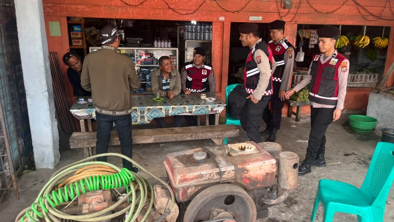 Wujudkan Ruang Publik yang Aman dan Nyaman, Polres Humbahas Intensifkan Patroli